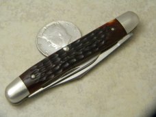 Case XX 1940-64 Bone 06247PEN 2 Blade Stockman Knife