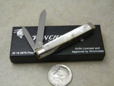 Winchester Trademark USA 1993 Pearl 2978 P Small Doctor's Knife Winchester Trademark USA 1993 Pearl 2978 P Small Doctor's Knife