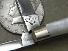 Winchester Trademark USA 1993 Pearl 2978 P Small Doctor's Knife Winchester Trademark USA 1993 Pearl 2978 P Small Doctor's Knife