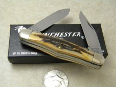 Winchester Trademark USA 1988 Stag 2880 1/2 Moose Knife in Box Winchester Trademark USA 1988 Stag 2880 1/2 Moose Knife in Box