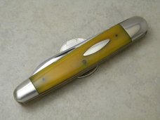 Winchester Trademark USA 1991 Smooth Yellow Bone 3995 Whittler Knife in Box Winchester Trademark USA 1991 Smooth Yellow Bone 3995 Whittler Knife in Box