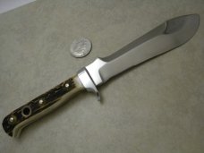 Puma Germany Stag 6375 White Hunter Sheath Knife c.1985 - NIB Puma Germany Stag 6375 White Hunter Sheath Knife c.1985 - NIB