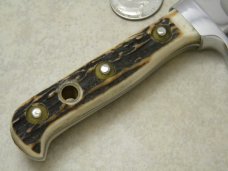 Puma Germany Stag 6375 White Hunter Sheath Knife c.1985 - NIB Puma Germany Stag 6375 White Hunter Sheath Knife c.1985 - NIB