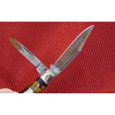 VINTAGE OLD WEDGEWAY CUTLERY DOGLEG JACK KNIFE 1887/1933 VINTAGE OLD WEDGEWAY CUTLERY DOGLEG JACK KNIFE 1887/1933