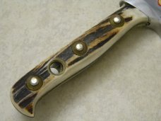 Puma Germany Stag 6393 Puma Skinner Fixed Blade Sheath Knife c.1981 NIB Puma Germany Stag 6393 Puma Skinner Fixed Blade Sheath Knife c.1981 NIB