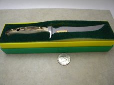 Puma Germany Stag 6393 Puma Skinner Fixed Blade Sheath Knife c.1981 NIB Puma Germany Stag 6393 Puma Skinner Fixed Blade Sheath Knife c.1981 NIB