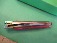 Hen Rooster Red Pick Bone Stockman Pattern # 413RPB Hen Rooster Red Pick Bone Stockman Pattern # 413RPB