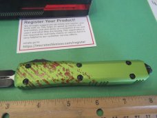 Microtech Double Action Zoombietech D/E Model 122-1-Z
