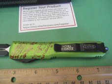 Microtech Double Action Zoombietech D/E Model 122-1-Z