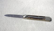 NOS RARE HUBERTUS 12cm  GENUINE STAG SLIMLINE AUTO FALCONER LEVER LOCK SOLINGEN GERMANY