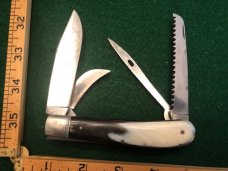 Big Horn Handled Gusstahl Shepherd's knife, Germany. Super Clean Big Horn Handled Gusstahl Shepherd's knife, Germany. Super Clean