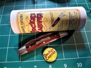 Great Eastern Cutlery Tidioute #62 GEC Pocket Carver 620320 Cocobolo Wood NIT