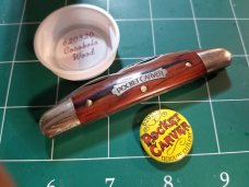 Great Eastern Cutlery Tidioute #62 GEC Pocket Carver 620320 Cocobolo Wood NIT Great Eastern Cutlery Tidioute #62 GEC Pocket Carver 620320 Cocobolo Wood NIT