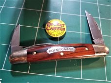 Great Eastern Cutlery Tidioute #62 GEC Pocket Carver 620320 Cocobolo Wood NIT Great Eastern Cutlery Tidioute #62 GEC Pocket Carver 620320 Cocobolo Wood NIT