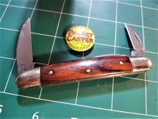 Great Eastern Cutlery Tidioute #62 GEC Pocket Carver 620320 Cocobolo Wood NIT Great Eastern Cutlery Tidioute #62 GEC Pocket Carver 620320 Cocobolo Wood NIT