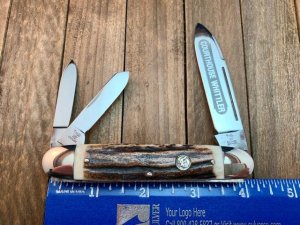 Hen and Rooster Anglo Saxon Whittler “Courthouse Whittler” Stag Bertram Solingen