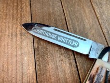 Hen and Rooster Anglo Saxon Whittler “Courthouse Whittler” Stag Bertram Solingen Hen and Rooster Anglo Saxon Whittler “Courthouse Whittler” Stag Bertram Solingen