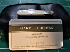 A.G. Russell Knife Collectors Club Mini Bullet Slip Joint GENUINE ELEPHANT IVORY CM-4 STEEL A.G. Russell Knife Collectors Club Mini Bullet Slip Joint GENUINE ELEPHANT IVORY CM-4 STEEL
