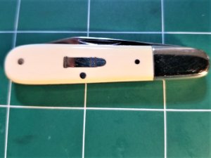 A.G. Russell Knife Collectors Club Mini Bullet Slip Joint GENUINE  ELEPHANT  IVORY  CM-4 STEEL