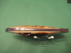 Case XX 1976 Stag Clasp Folding Hunter Grey Etch Pattern # 5172 SSP Case XX 1976 Stag Clasp Folding Hunter Grey Etch Pattern # 5172 SSP