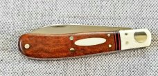 Michael du Pleesis Slimline Wharnie Knife,3.5" Camel Thorn Burl, Giraffe bone and N690,coa new Michael du Pleesis Slimline Wharnie Knife,3.5" Camel Thorn Burl, Giraffe bone and N690,coa new