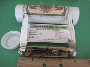 Great Eastern Cyclops Steel Works  Stag Muskrat 1 of 50 Pattern # 538208 