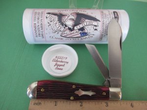 Great Eastern Elderberry Jigged Bone Eureka Jack Pattern # 922219