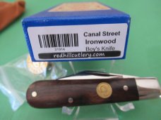 Canal Street Red Hill Cutlery Exclusive Ironwood Boys Knife 