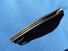 Discontinued Kershaw USA Bareknuckle Carbon Fiber Black Flipper M390 Sprint Run 7777 CFM390 Knife