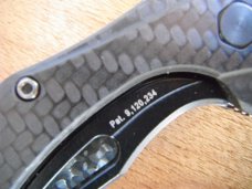 Discontinued Kershaw USA Bareknuckle Carbon Fiber Black Flipper M390 Sprint Run 7777 CFM390 Knife