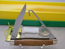 Puma Germany Stainless Jacaranda Wood Bird Hunter Knife c.1975 *Rare Knife* NIB Puma Germany Stainless Jacaranda Wood Bird Hunter Knife c.1975 *Rare Knife* NIB