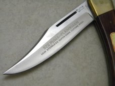 Puma Germany 970 Plainsman 1970 Jacaranda Wood Large Lockback Knife NIB Puma Germany 970 Plainsman 1970 Jacaranda Wood Large Lockback Knife NIB