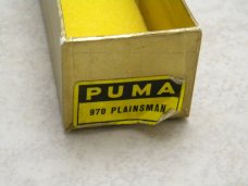 Puma Germany 970 Plainsman 1970 Jacaranda Wood Large Lockback Knife NIB Puma Germany 970 Plainsman 1970 Jacaranda Wood Large Lockback Knife NIB