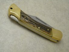 Puma Germany Stainless Stag 905 Duke Folding Lockback Knife c.1980 Puma Germany Stainless Stag 905 Duke Folding Lockback Knife c.1980