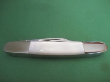 Fight'N Rooster 1980 Pearl Stockman Founders Museum Knife 