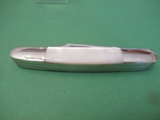Fight'N Rooster 1980 Pearl Stockman Founders Museum Knife 