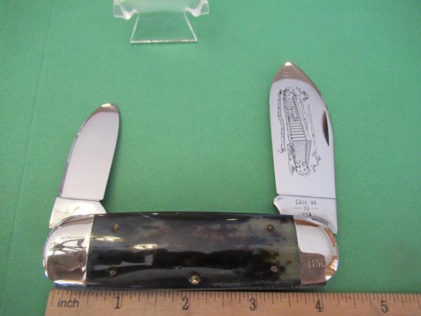 Case 1980 NKCA Founders Museum Sunfish or Elephant Toe Case 1980 NKCA Founders Museum Sunfish or Elephant Toe