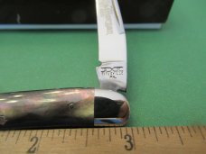 Schatt & Morgan Black Lip Pearl Small Texas Tooth Pick Pattern # 151116