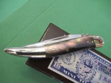 Schatt & Morgan Black Lip Pearl Small Texas Tooth Pick Pattern # 151116