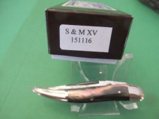 Schatt & Morgan Black Lip Pearl Small Texas Tooth Pick Pattern # 151116
