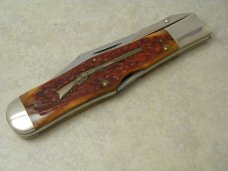 Winchester USA 1994 Bone 19109 1/2 Rifle Series Swing Guard Coke Bottle Lockback Knife in Box Winchester USA 1994 Bone 19109 1/2 Rifle Series Swing Guard Coke Bottle Lockback Knife in Box