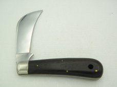 Queen Steel Hawk bill Pruner #1: Queen Cutlery hawk bill pruner, 4 1/8” closed Queen Steel Hawk bill Pruner #1: Queen Cutlery hawk bill pruner, 4 1/8” closed