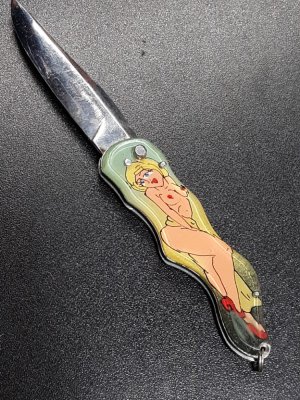 RPK Naked Girl Russian prison switchblade 