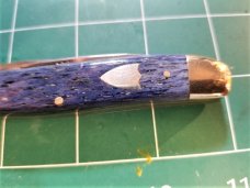 BULLDOG BRAND 2006 PROTOTYPE MUSKRAT BLUE SMOOTH BONE BULLDOG BRAND 2006 PROTOTYPE MUSKRAT BLUE SMOOTH BONE