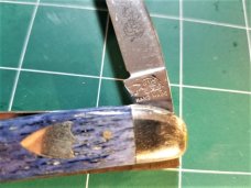 BULLDOG BRAND 2006 PROTOTYPE MUSKRAT BLUE SMOOTH BONE BULLDOG BRAND 2006 PROTOTYPE MUSKRAT BLUE SMOOTH BONE