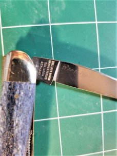 BULLDOG BRAND 2006 PROTOTYPE MUSKRAT BLUE SMOOTH BONE BULLDOG BRAND 2006 PROTOTYPE MUSKRAT BLUE SMOOTH BONE