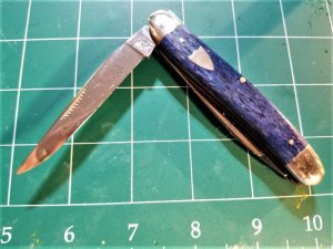 BULLDOG BRAND 2006 PROTOTYPE MUSKRAT BLUE SMOOTH BONE