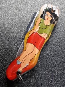 RPK Girl Russian prison switchblade RPK Girl Russian prison switchblade