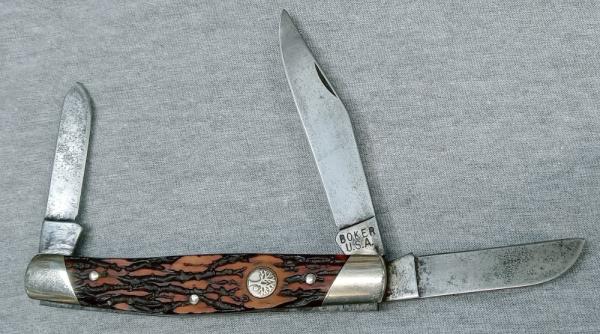 Boker USA, Slant Bolster Stockman model 9885