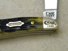 Case XX USA 2014 Olive Green Bone 6220 125 Years Peanut Knife & Ertl Truck Case XX USA 2014 Olive Green Bone 6220 125 Years Peanut Knife & Ertl Truck